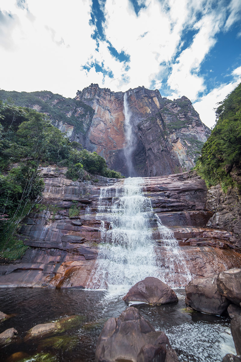angel-falls-venezuela Angel Falls from below